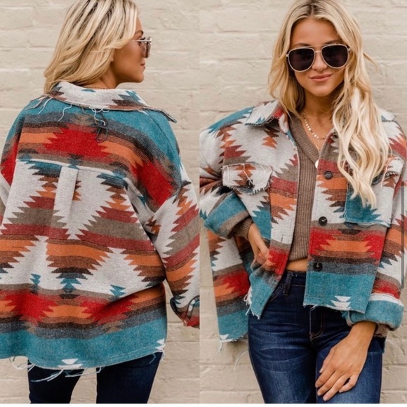 Aztec Shacket - Picture 4 of 6